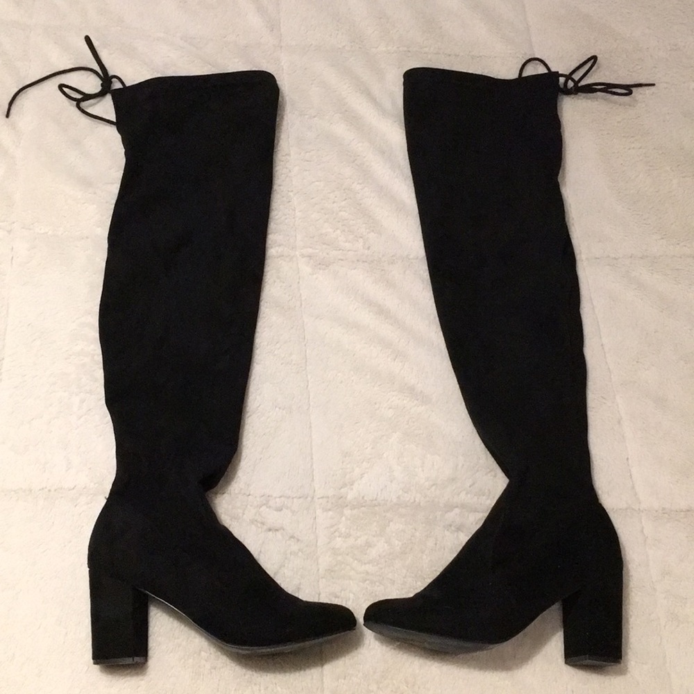 Over the knee Black Boots